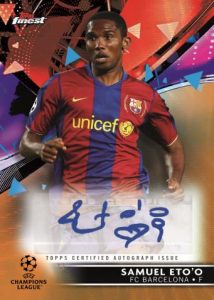 Eto’o - Autograph Variation Orange Wave, Samuel Eto'o
