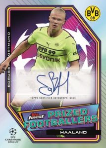 Prized Footballers Autograph Parallel, Haaland