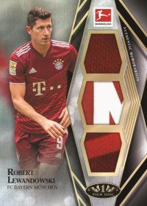 Tier One Relics Triple Patch Variation, Robert Lewandowski