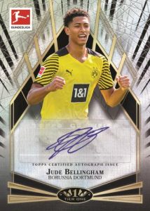 Young Gold Autographs Black Parallel, Jude Bellingham