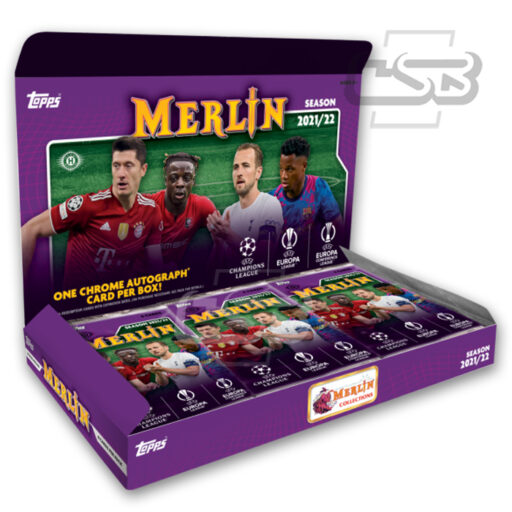 2021-22 Topps UEFA Champions League Merlin Soccer