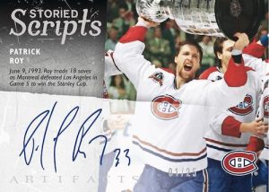 Storied Scripts, Patrick Roy