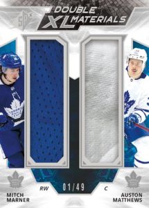 DOUBLE XL DUOS MATERIALS, Mitch Marner, Auston Matthews