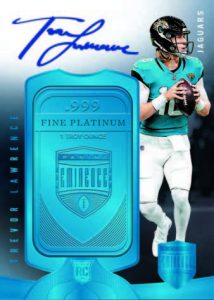 ROOKIE AUTOGRAPHS PLATINUM BAR, Trevor Lawrence