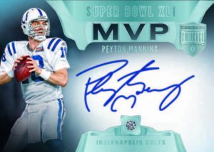 SUPER BOWL MVP DIAMOND SIGNATURES Peyton Manning