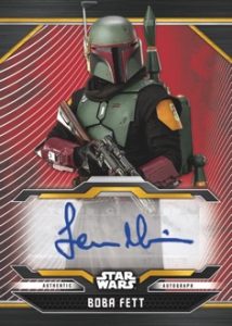 Autograph Autograph Card – Black Parallel Card – Red Parallel, Boba Fett