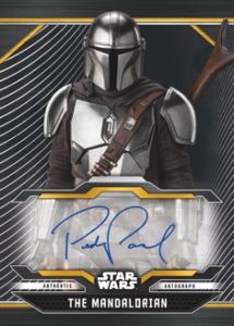 Autograph Card – Black Parallel, The Mandalorian