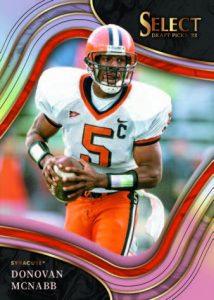 BASE FIELD LEVEL PRIZM ORANGE, Donovan McNabb