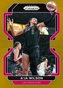 BASE PRIZMS GOLD, A'Ja Wilson