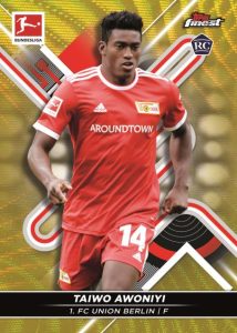 Yellow Wave Refractor Parallel, Taiwo Awoniyi