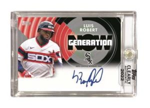 Generation Now Autograph Red Parallel, Luis Robert