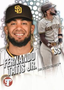 Fresh Faces Insert Card, Fernando Tatis Jr.