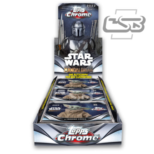 2022 Topps Star Wars The Mandalorian Chrome Beskar Edition