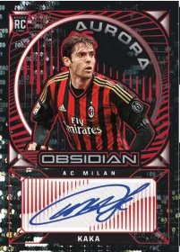 2021-22 Panini Obsidian Asian Edition Tmall Soccer- AURORA AUTOGRAPHS, Kaka
