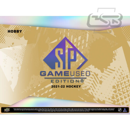2021-22 Upper Deck SP Game Used Hockey