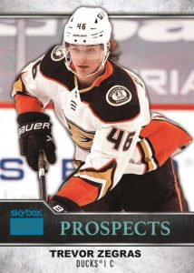 SKYBOX PREMIUM PROSPECTS Star Diamonds Parallel, Trevor Zegras