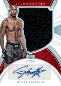 2022 Panini Chronicles UFC- SILHOUETTES, Israel Adesanya