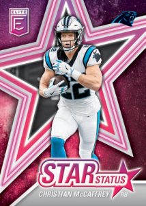 2022 Panini Donruss Elite Football- STAR STATUS, Christian McCaffrey