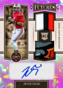 FUTURES DUAL PATCH AUTOGRAPHS Diamond, Justin Fields