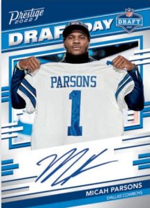 DRAFT DAY SIGNATURES, Micah Parsons