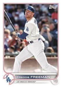 2022 Topps Update Series Baseball- Base Card, Freddie Freeman