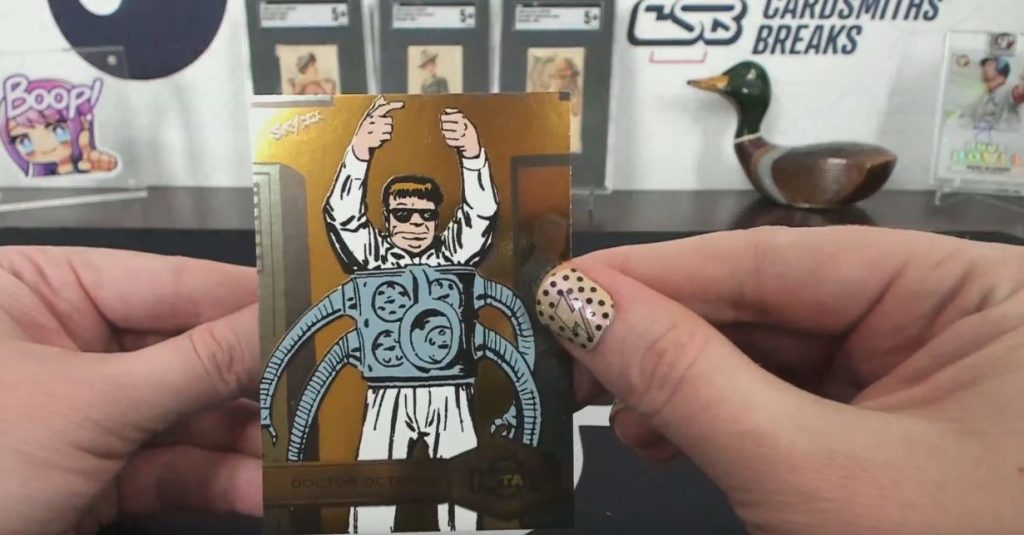 2021 Upper Deck Spider Man Metal Universe