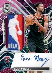 ROOKIE JERSEY AUTOGRAPHS NEBULA LOGOMAN, Evan Mobley