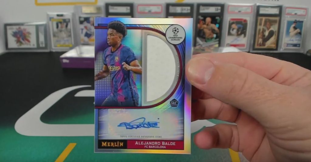 2021-22 Topps UEFA Champions League Merlin Soccer
