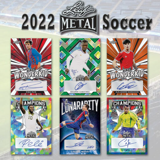 2022 Leaf Metal Soccer