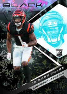 2022 Panini Black Football- ROOKIES PLATINUM, Ja'Marr Chase