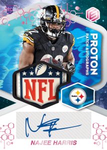 2022 Panini Elements Football- PROTON PATCH AUTOGRAPHS HYDROGEN, Najee Harris