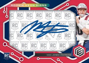 ROOKIE NEON SIGNS RED, Mac Jones