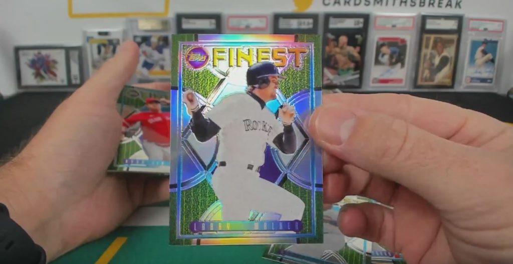 Larry Walker Finest Retired Player Short Print