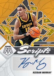 2022-23 Panini Chronicles Draft Picks Basketball - MOSAIC SCRIPTS AUTOGRAPHS GOLD, Keegan Murray