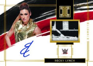 ELEGANCE MEMORABILIA AUTOGRAPHS HOLO GOLD, Becky Lynch