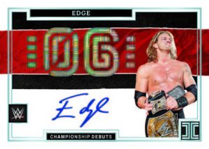 IMPECCABLE CHAMPIONSHIP DEBUTS, Edge