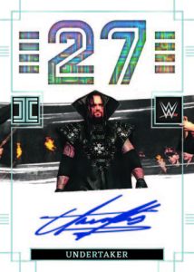 IMPECCABLE WRESTLEMANIA SIGNATURES, Undertaker
