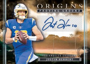 PROVING GROUND SIGNATURES GOLD, Justin Herbert