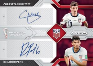 DUAL SIGNATURES, Christian Pulisic and Ricardo Pepi