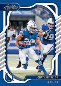 2022-23 Panini Absolute Football - BASE SPECTRUM BLUE, Jonathan Taylor