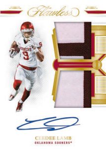 DUAL PATCH AUTOGRAPHS GOLD, Ceedee Lamb
