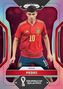 World Cup QATAR Breakaway Soccer - BASE PRIZMS SILVER, Pedri