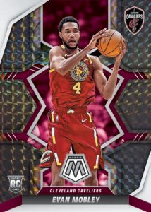 BASE ROOKIES MOSAIC BLACK, Evan Mobley
