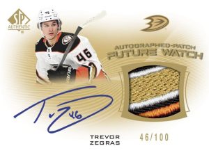 FUTURE WATCH AUTO PATCH Regular, Trevor Zegras