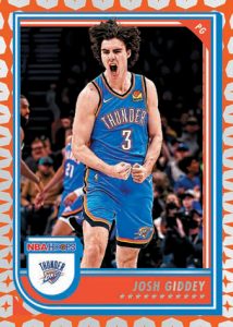2022-23 Panini NBA Hoops Basketball - BASE GRAVITY, Josh Giddey