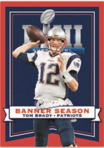 BANNER SEASON RED, Tom Brady