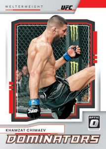 2022 Panini Donruss Optic UFC - DOMINATORS, Khamzat Chimaev