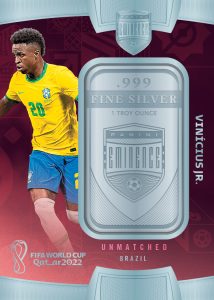 2022 Panini Eminence FIFA World Cup Qatar Soccer - UNMATCHED, Vinicius Jr