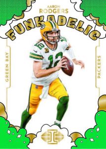 2022 Panini Illusions Football - FUNKADELIC GREEN, Aaron Rodgers