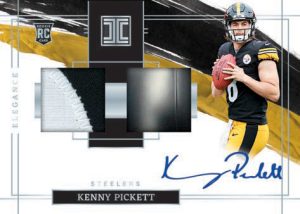 ELEGANCE ROOKIE HELMET AND PATCH AUTOS, Kenny Pickett